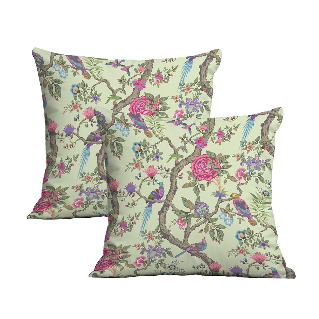 New Creative European Retro Floral Pillowcase Double-sided Printed Home Cushion Pillowcase Multiple Styles Available