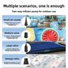 Wireless Electric Air Pump for Camping, Air Mattress, Inflatable Beds, Swim Rings, Pool Floats - Rechargeable, Inflate & Deflate