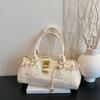 New Shoulder Bag, Retro Motorcycle Y2K Bag, Fashionable Design, Handbag, Commuting, Shopping, Armpit Bag, Women's Bag