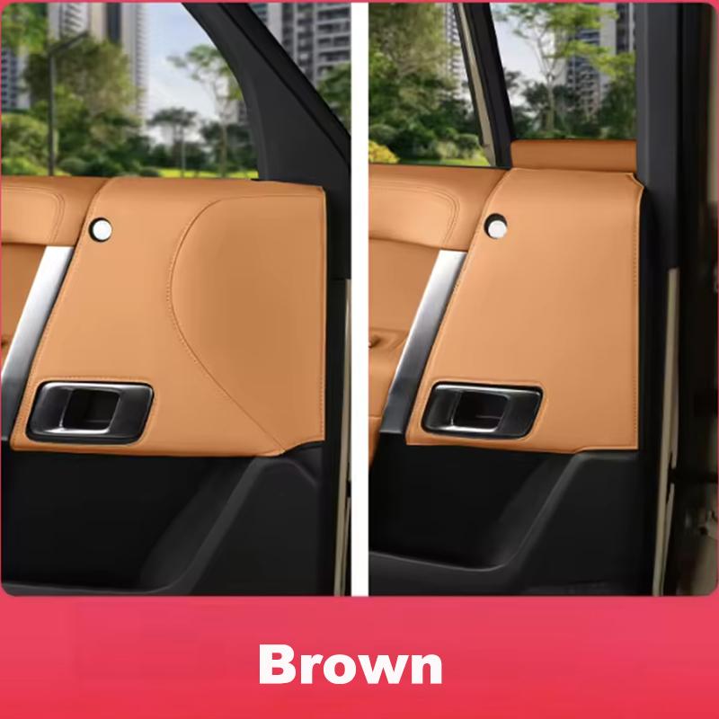 For Chery iCAR V27 ICAUR V27 2026 Car Door Panel Leather Protective Stickers Anti Kick Leather Pad Interior Accessories