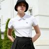 LIKK White Collared Short Sleeve T-Shirt _L3B0-Ts02C