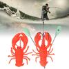 with Hook Artificial Lobster Lure 11.2cm 102g Fishing Lure Bait Deep Sea Trolling Bait  For Trout
