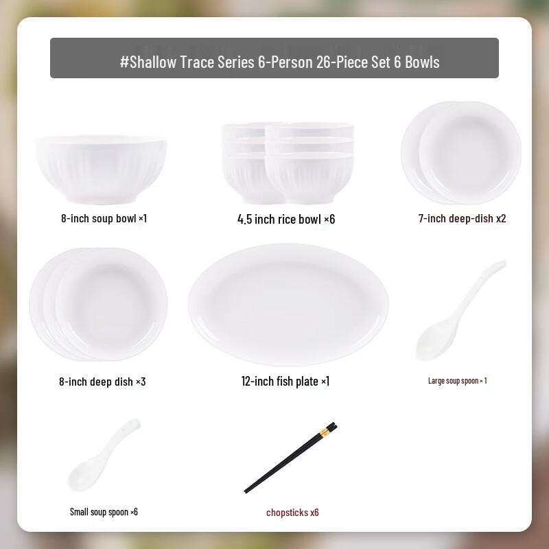 Handon Nordic Bone China Dinnerware Set