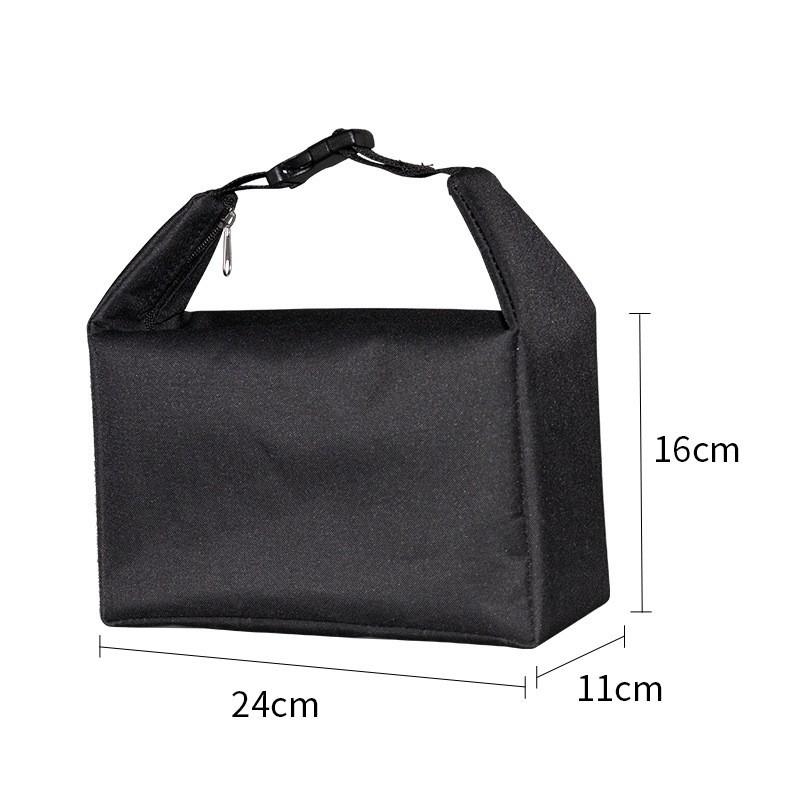 

Oxford Cloth Printed Insulated Lunch Bag - Square Design for Outdoor Use