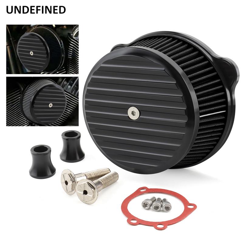 For Harley Sportster XHL XL 883 1200 Iron Nightster Seventy two Forty eight XR 1200 1991-2023 Air Filter Intake Cleaner Black