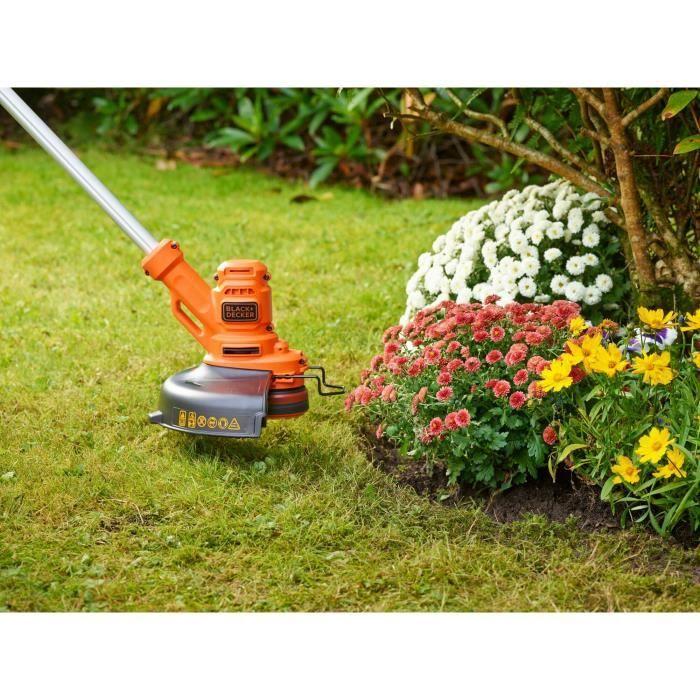 Coupe-bordure électrique BLACK+DECKER - BESTA525-QS - 450W - 25 cm - Filaire - avec 2 Poignées