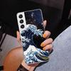 Japanese Pub Wave Anime Arrived Phnoe Case for Samsung Galaxy S26 S25 Edge S23 S24 Ultra S22 Plus S21 S20 FE Unique Cover Soft C