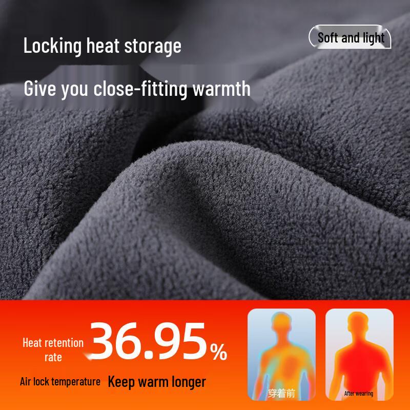 Jeanswest Life Men's Fleece Lined Crewneck Sweatshirt