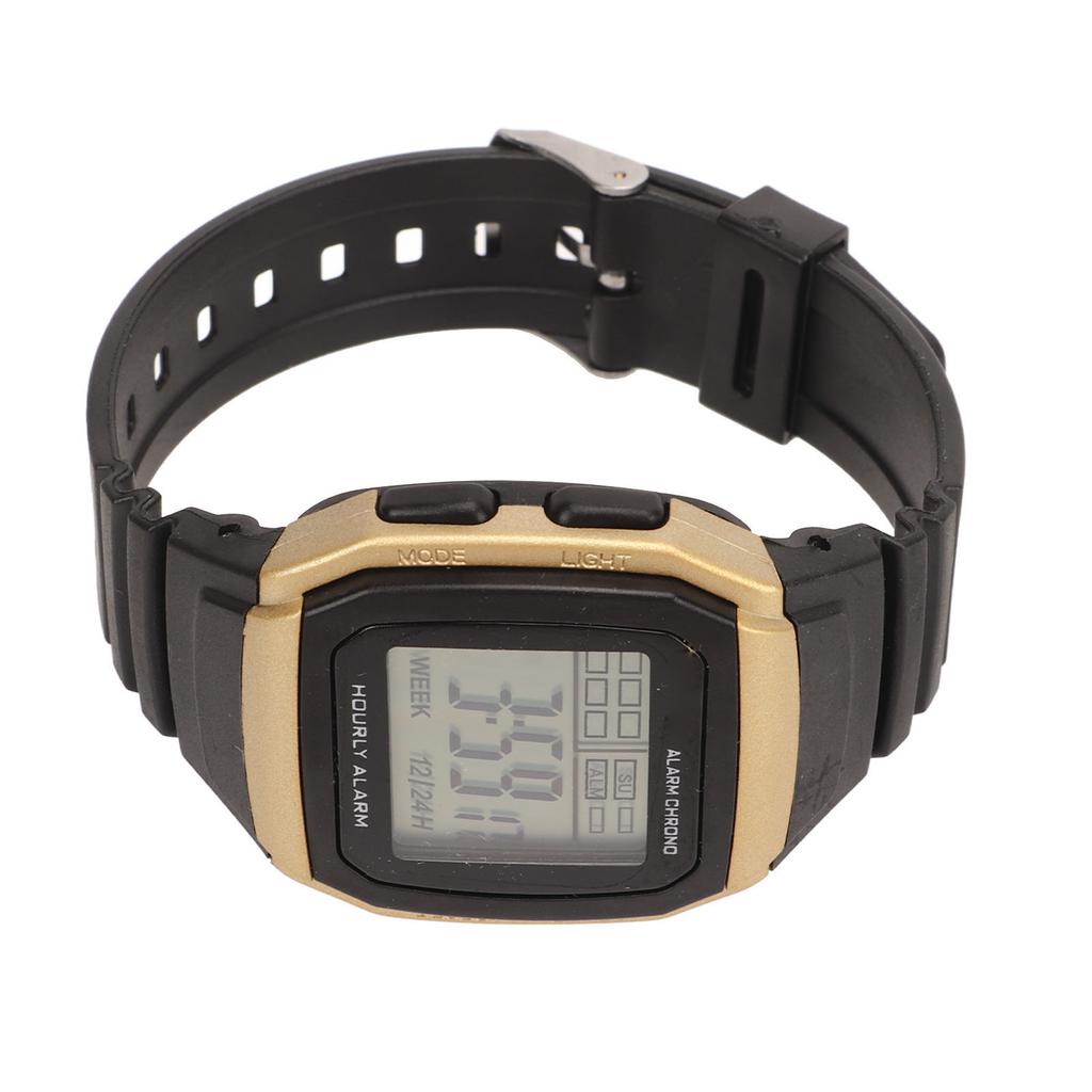 Sport Digital Watch Multifunction Shockproof Waterproof Retro Digital Chronograph Watch for Students Men