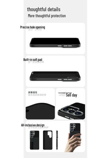 Samsung S26 Ultra/Plus Invisible Magnetic Drop-proof Protective Phone Case