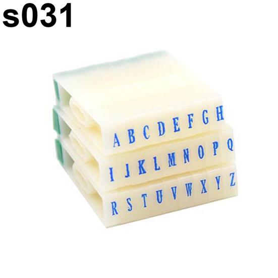 Stamps Adjustable Assembly Convenient Plastic DIY Plastic English Alphabet Letters Stamps