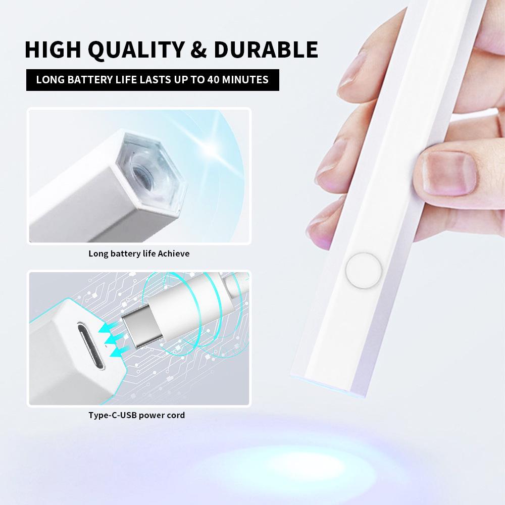 

Portable Rechargeable Mini Nail Art Gel Lamp