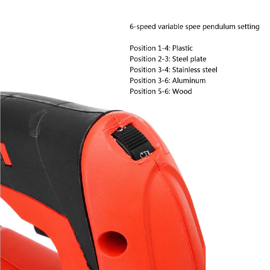 3000rpm 710W + 10 Blades Woodworking Wood Iron Jig Saw Cutter Electric Jigsaw