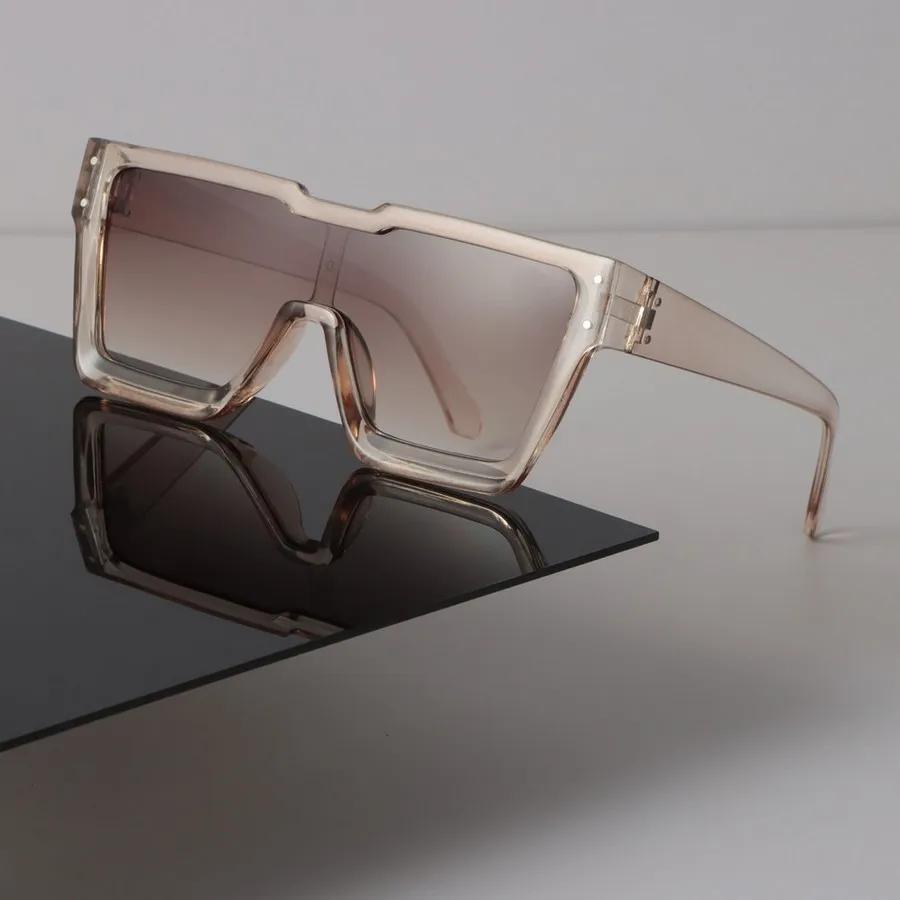 Luxury Square Sunglasses Women Men Cool Brand Designer Mirror Sun Glasses Female Male Candy Colors