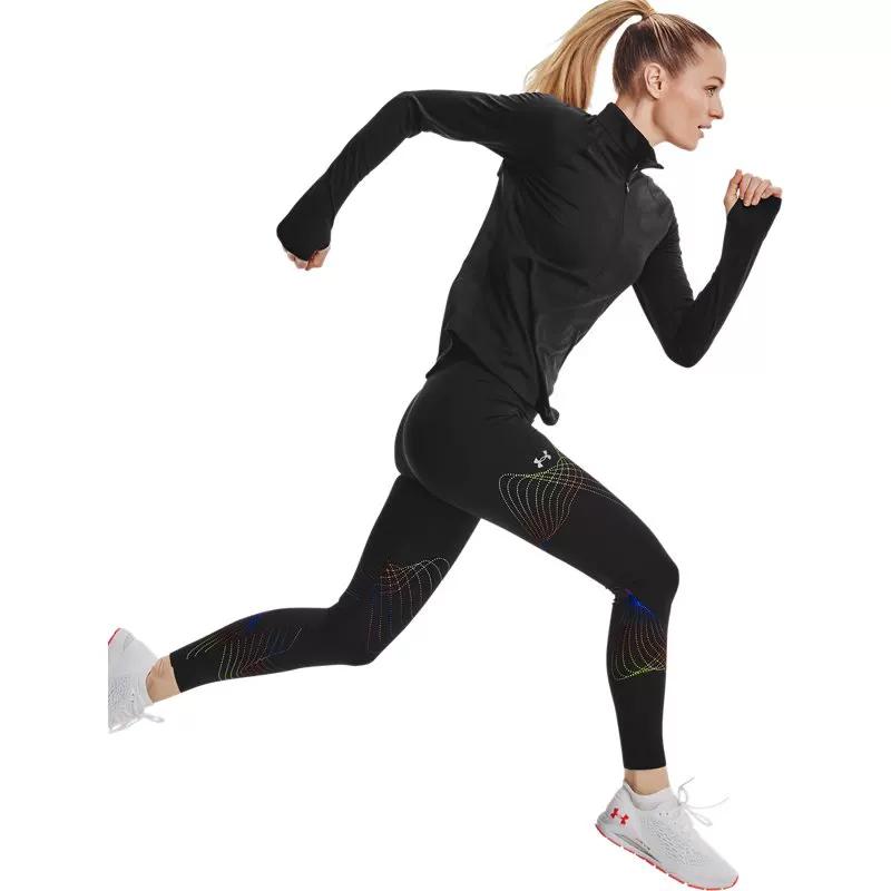 Under Armour Official Women's Summer Stretchy Tight-Fitting Sports Pants Running Training Yoga Pants Stretchy Leggings