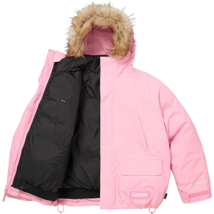 Supreme 2-in-1 GORE-TEX Parka Reversible 700-Fill Down Liner Jacket Light Pink