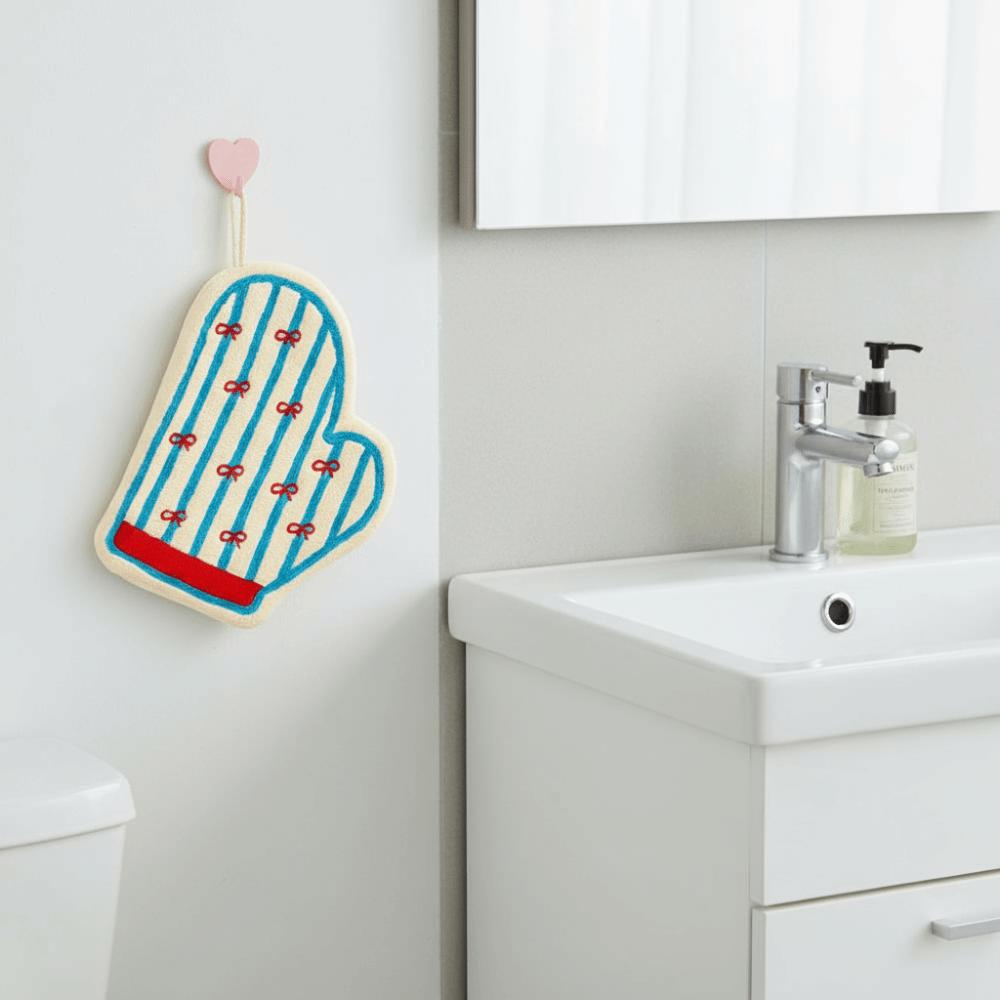 Comfortable Coral Fleece Hand Towel Soft Hand-Wiping Towel Daily Use Absorbent Towel Daily Use