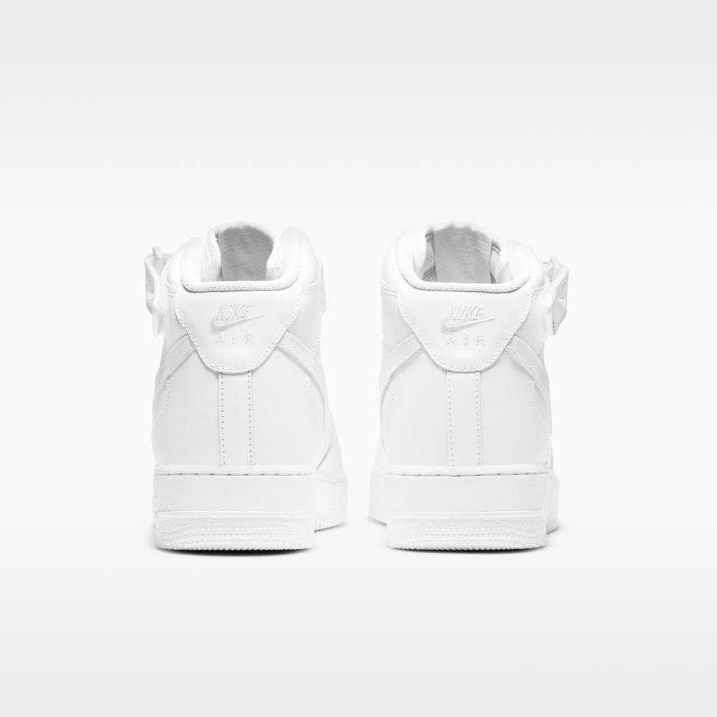 Nike Air Force 1 Mid '07 'Triple White' pour homme