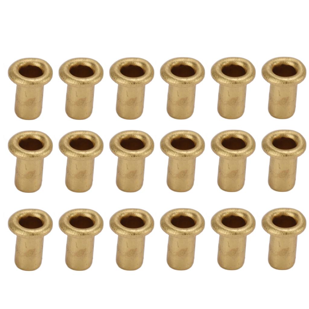 500Pcs Hollow Rivet Brass Decorative Through Hole Excellent Corrosion Resistance Copper   Eye Buckles