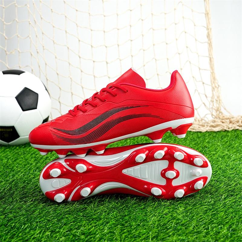 TF/AG Herren Society Fußballschuhe Schnelles Training Fußballschuhe Kunstrasen Rutschfeste Fußballplatzstiefel Indoor Outdoor Sneaker