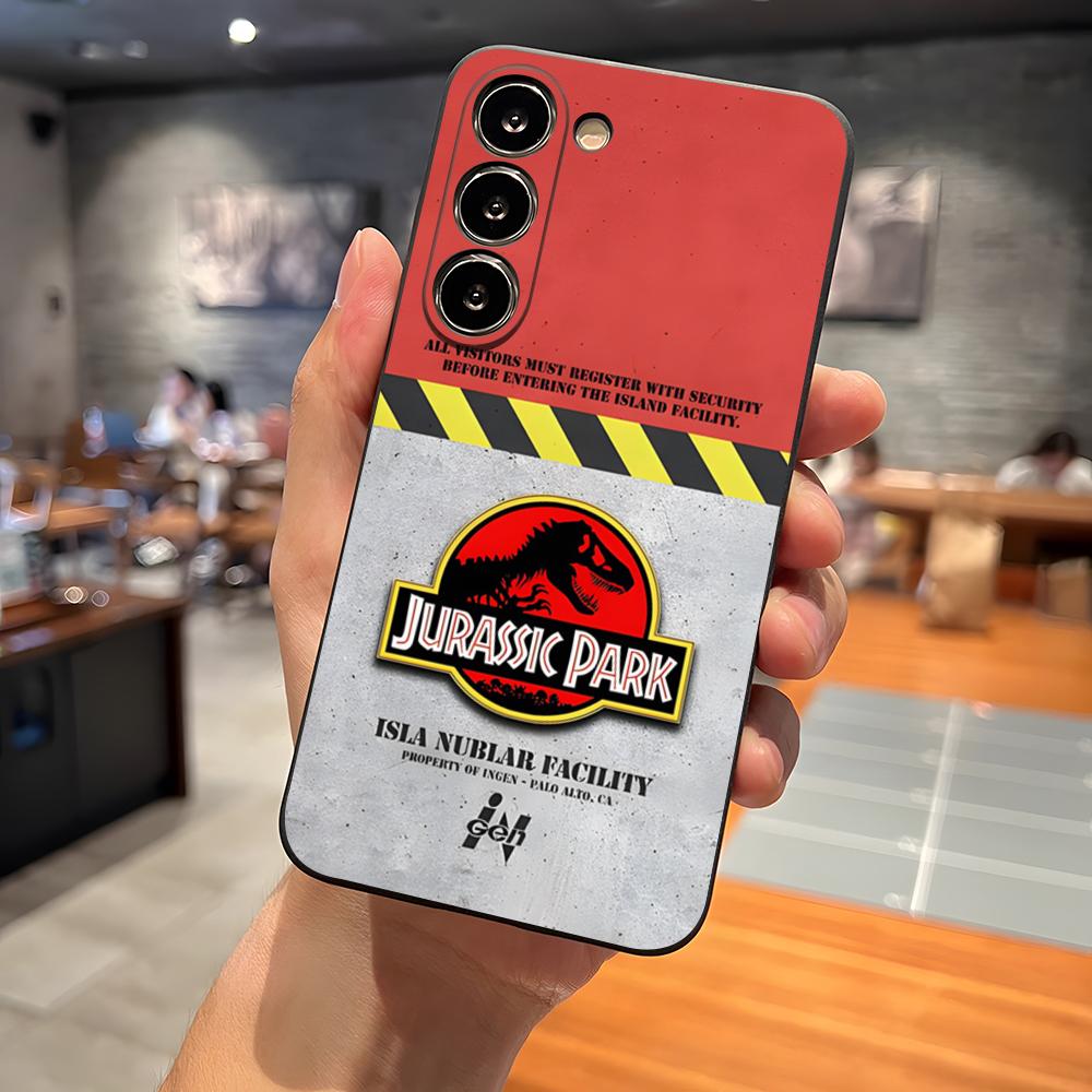 

J-Jurassic Park Dinosaur World Phone Case For Samsung S26 S24 Ultra S25 S23 Fe S22 S20 S21 Plus A16 A54 A34 A53 Back Cover Samsung a54 5g
