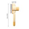 1Pc Pet Hair Removal Comb & Flea Comb with Release Button for Cats & Dogs Grooming Brush for Short/Long Hair