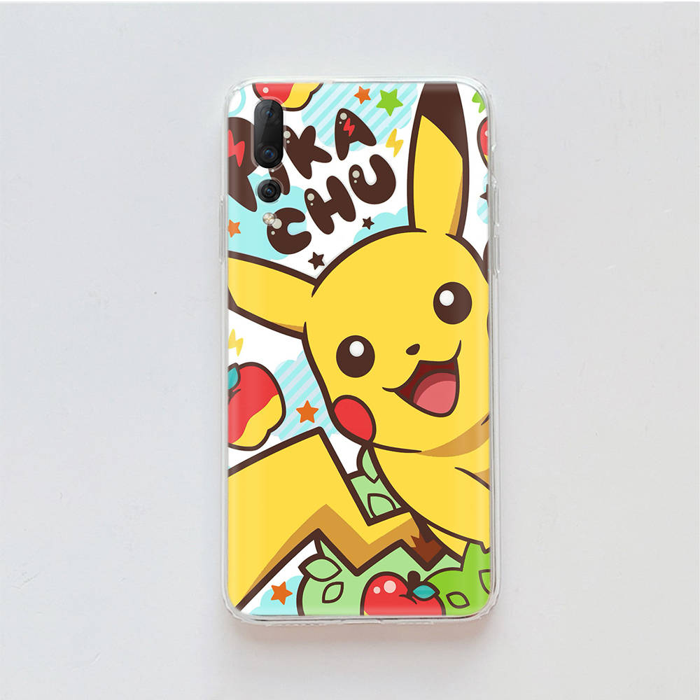 

Прозрачный чехол для Samsung A04 A14 A23 M33 M53 Realme 10 9 C35 C55 VIVO X80 Infinix Hot 30 Note 11 Tecno Spark 8P Pro P-34 Pokemon Pikachu Infinix Hot 30 индиго