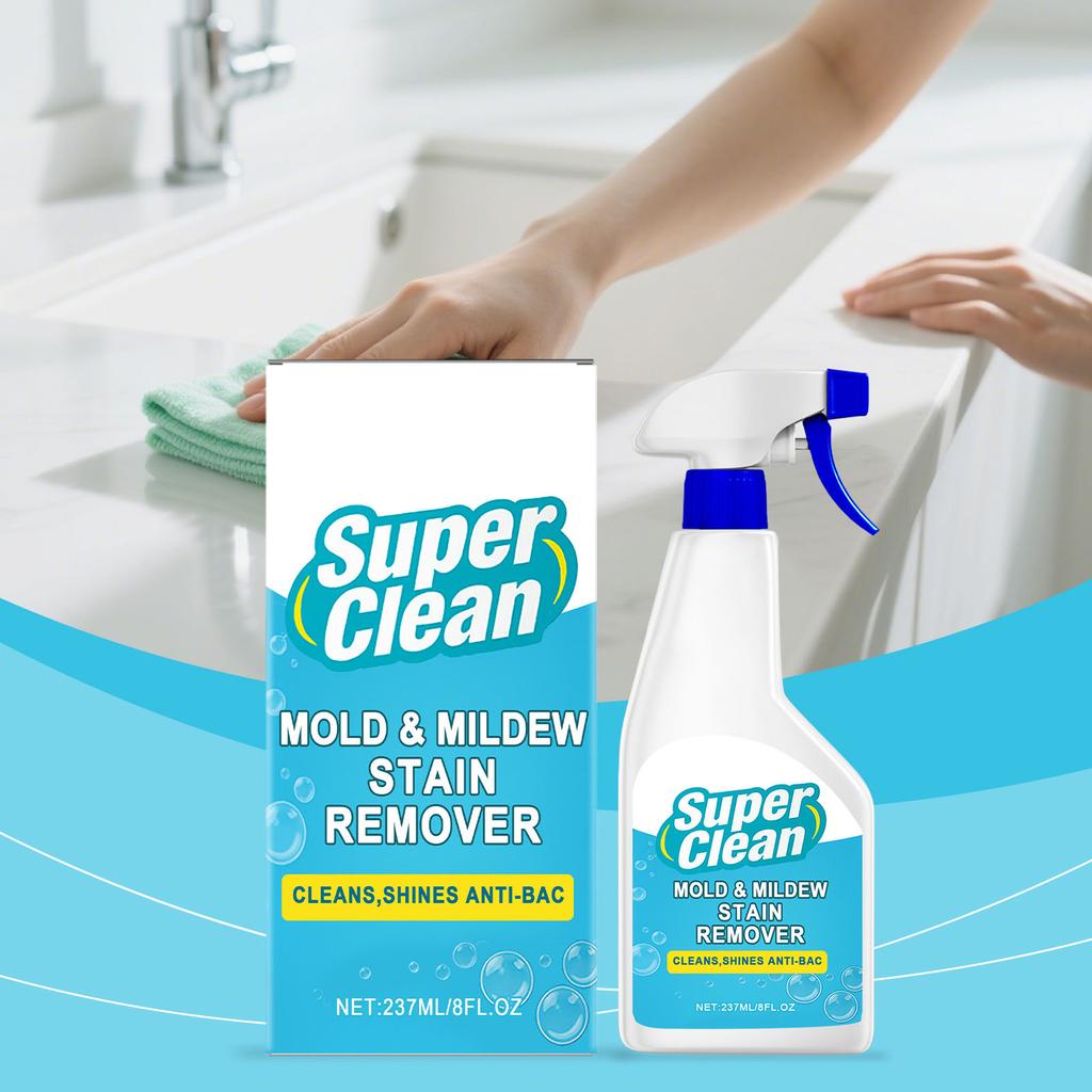 Fläckborttagningsmedel för väggkakel Rengöring av fräsch luktborttagningsspray Design 237ml