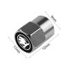 4pcs Car Wheel Tire Valve Caps Stem Case For Skoda Octavia Fabia Rapid Yeti Superb Kamiq S Kodiaq Roomster Scala Auto Accessorie