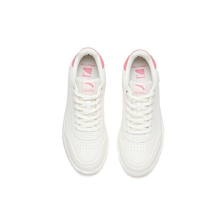 Anta Life Collection Low Top Skateboard Shoes Women's White Purple 922038031R-4
