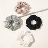 European and American Pleated Knitted Hair Tie: Cute Versatile Women's Accessory