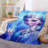 29 Style Frozen Elsa Princess Snow Queen Cartoon Girl Soft Throw Blankets,Comfortable Blanket for Beds Sofa Home Bedroom Gifts
