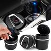 Car LED Portable Multifunctional Ashtray Car Accessories For KIA Sportage Ceed Rio 3 Picanto Proceed Gt Stinger 4 K7