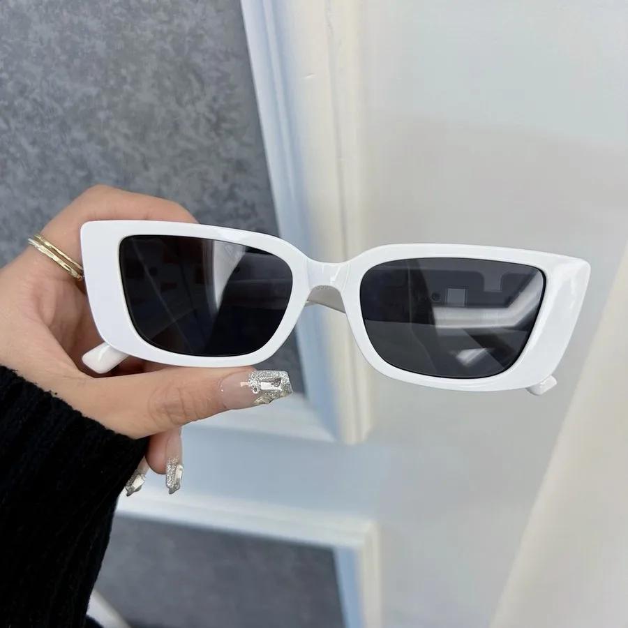 Designer Rectangle Sunglasses Women Men Comfortable Square Sun Glasses Female Small Frame Mirror Trendy