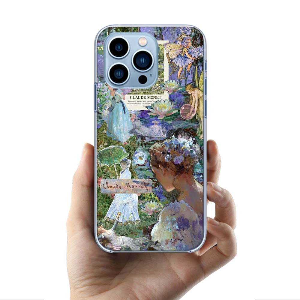 Claude Monet Art Cases Phone Case For Iphone 17E 16E 17 Air 16 Pro Max 15 Pro 14 Plus 11 13 12 Mini Cover Cases Compatible with