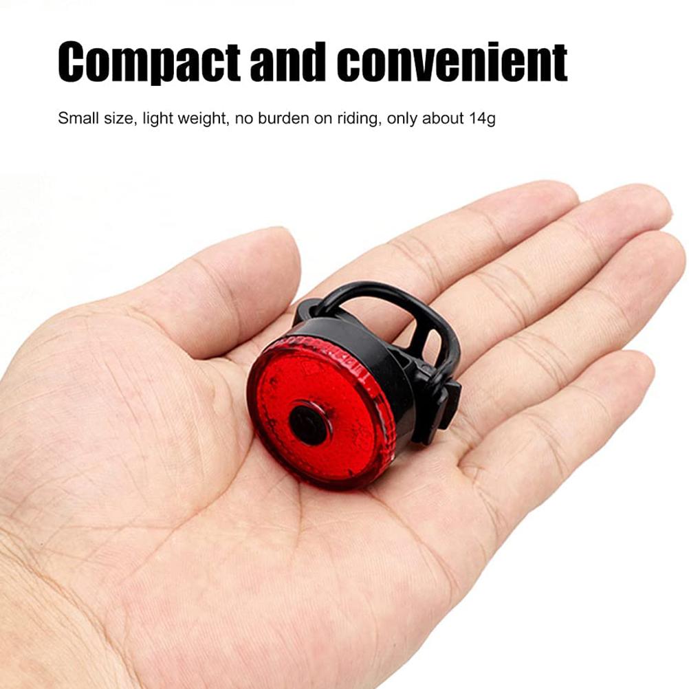 LED Bike Light Set USB Rechargeable Bike Light Front Light and Rear Light Set IPX4 Waterproof Cycling Light for