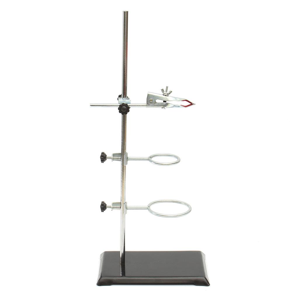 1Set Iron Support With Clamp Clip in Laboratory Distilling Stand School supplies