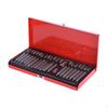40 Pieces Hex Socket Bit Tool Set with Case for Automotive Heavy Duty 1/2inch 3/8inch Drive Alloy