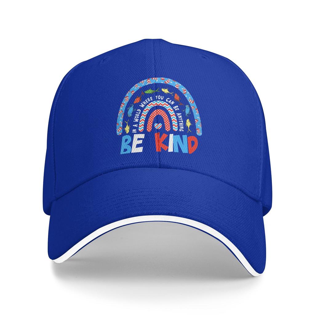 Autism Awareness Be Kind Why Fit In Doctor Teacher Cat Casual Baseball Cap Spring Trucker Hat Unisex Classic Baseball Caps