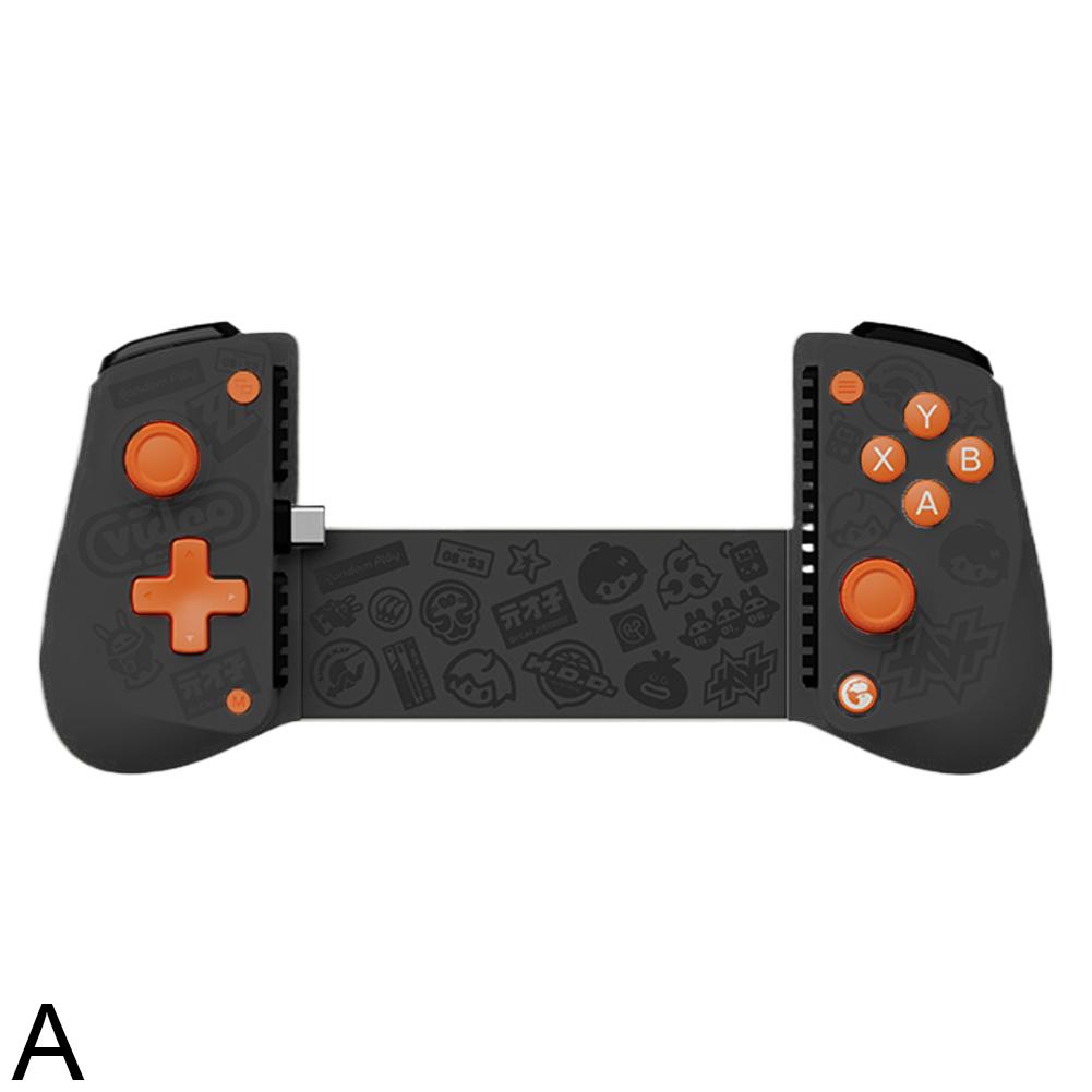 

Для GameSir X5 Lite Absolute Zero Силіконовий чохол-рукоятка з розтягуванням Протиковзка ручка Захисний чохол чорний