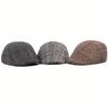 Fashion Men's Casual Newsboy Hat Spring Autumn Retro Beret Hat Wild Casual Hats Unisex Wild Octagonal Cap Winter Hat