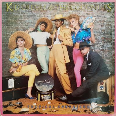 LP Record KID CREOLE  THE COCONUTS  Tropical Gangsters ILPS7016 ZE Records Isl 1982 UK Latin Used
