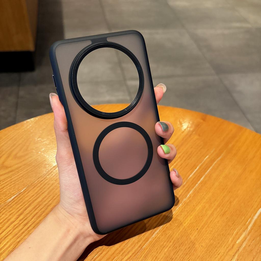 Youdun is suitable for Huawei Mate70pro magnetic charging mobile phone case matte high-grade Pura70U anti-drop protective case.
