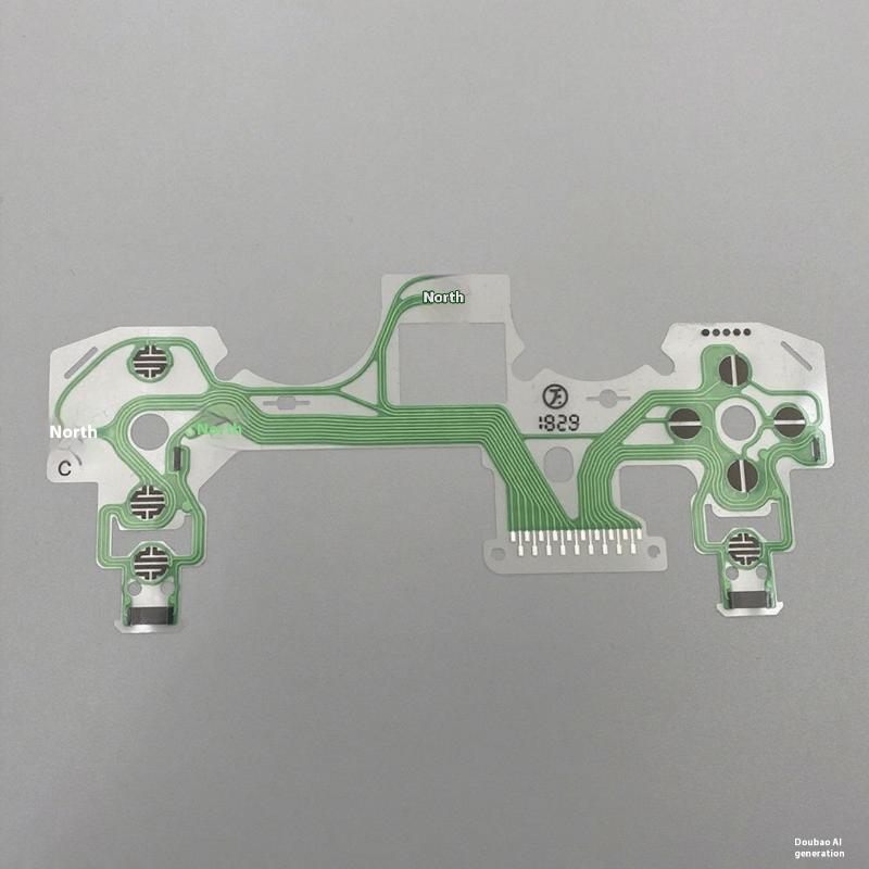 1Pcs Game Console Diy Accessories Replacement For   2.0 Controller Conductive Film Pcb Circuit Keypad Flex Cable