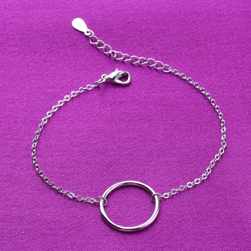 Silver Multi-layer Beaded Bracelet for Women - Fashionable Korean Style, Perfect Small Accessory or Gift