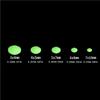 375Pcs/Set Night Luminous Fishing Hard Beads Soft Worms Glow Sea Fishing Lure Bait Floating Float Fishing Tackles Accessories