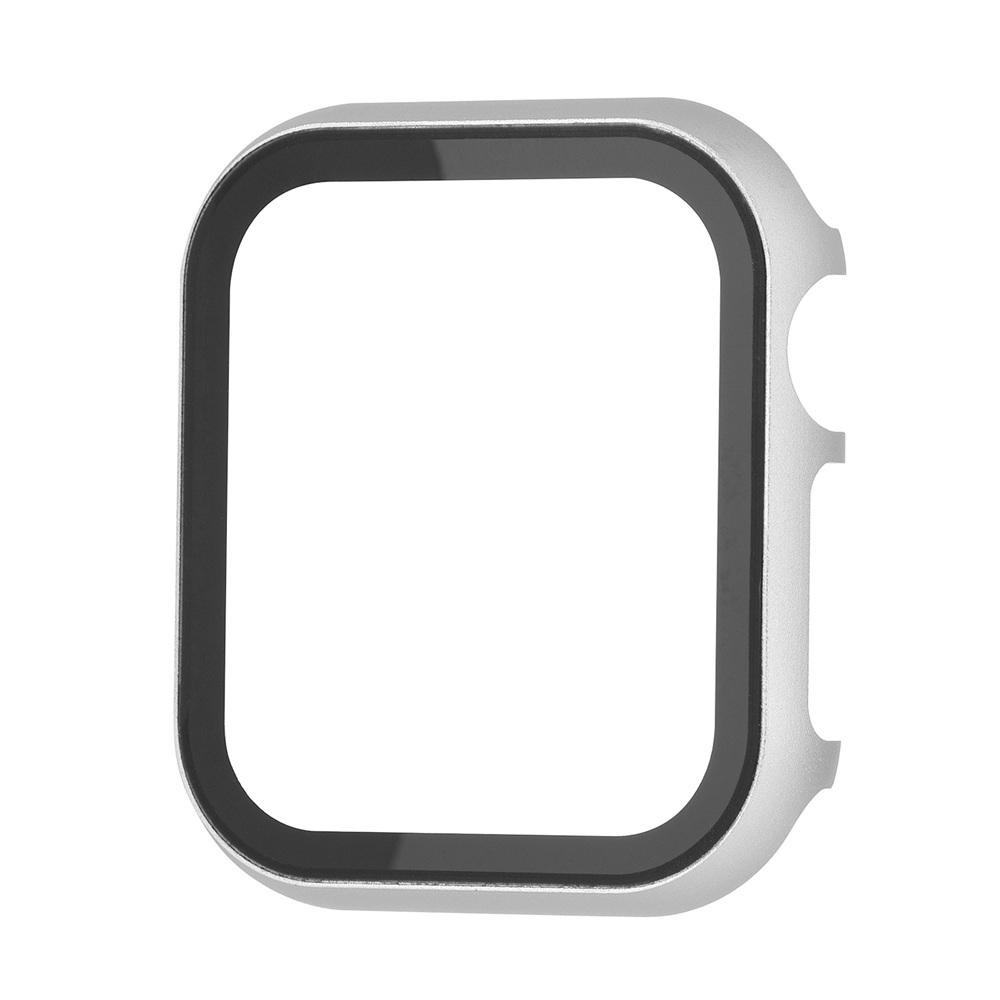 Metallgehäuse+Gehärtetes Glas für Apple Watch Ultra 49mm 46mm 45mm 44mm 41mm 42mm Schutzhülle iWatch 11 10 9 8 7 6 5 4 SE