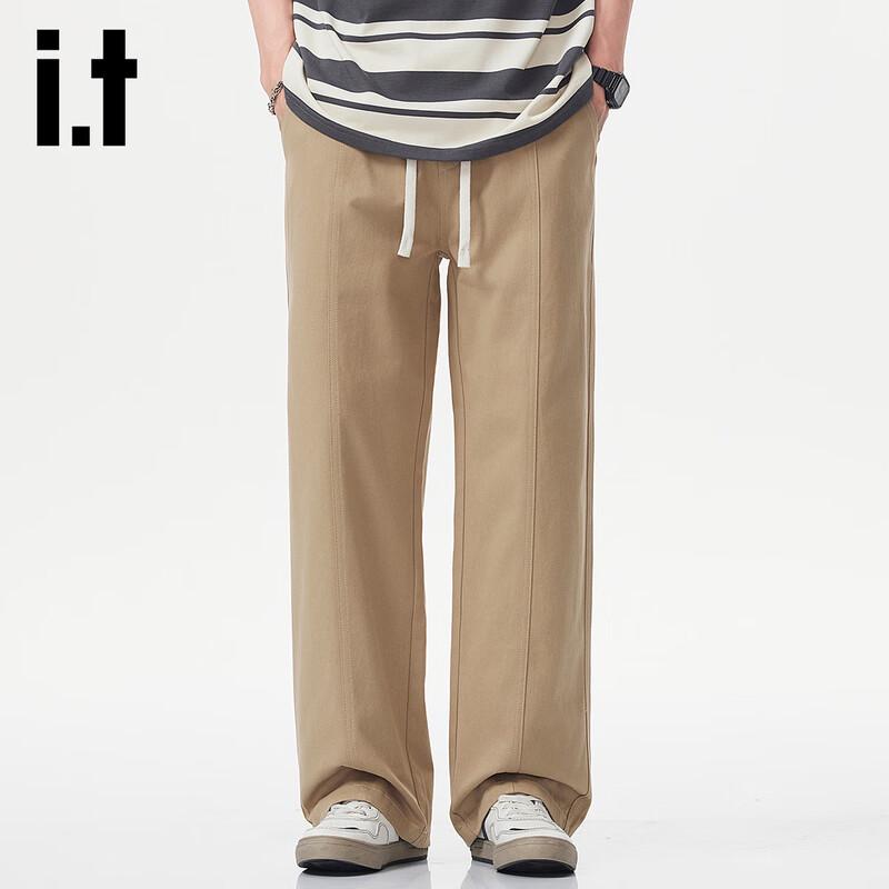 Izzueit Men's 2025 Autumn Straight-Leg Casual Trousers