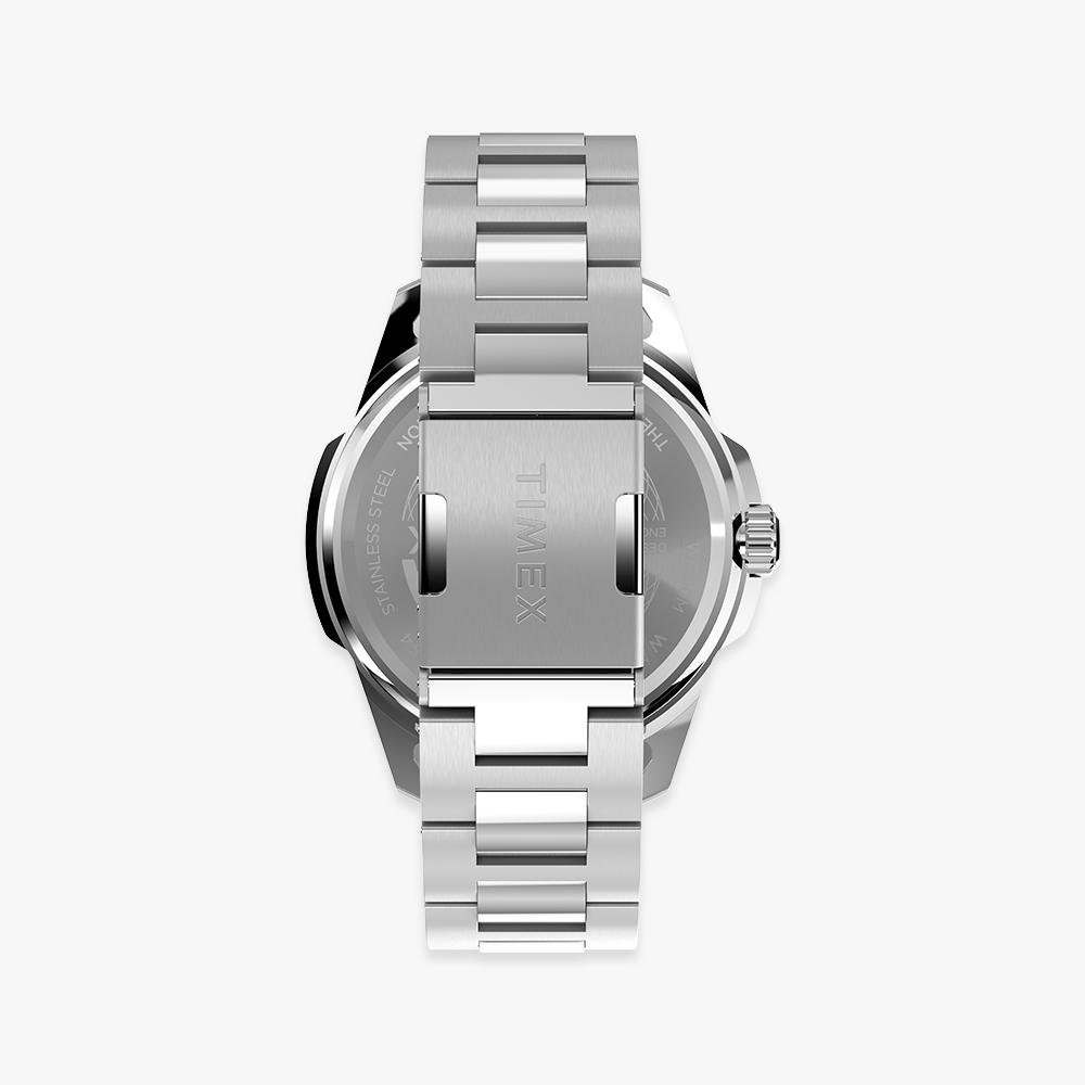 [Timex] Essex Day-Date Metal Watch Blue 45mm TW2Y21100
