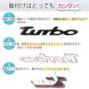 Negesu Turbo Emblem 3D Sticker
